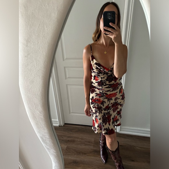 Rat & Boa Ceretti Silk Floral Dress - Picture 2 of 5